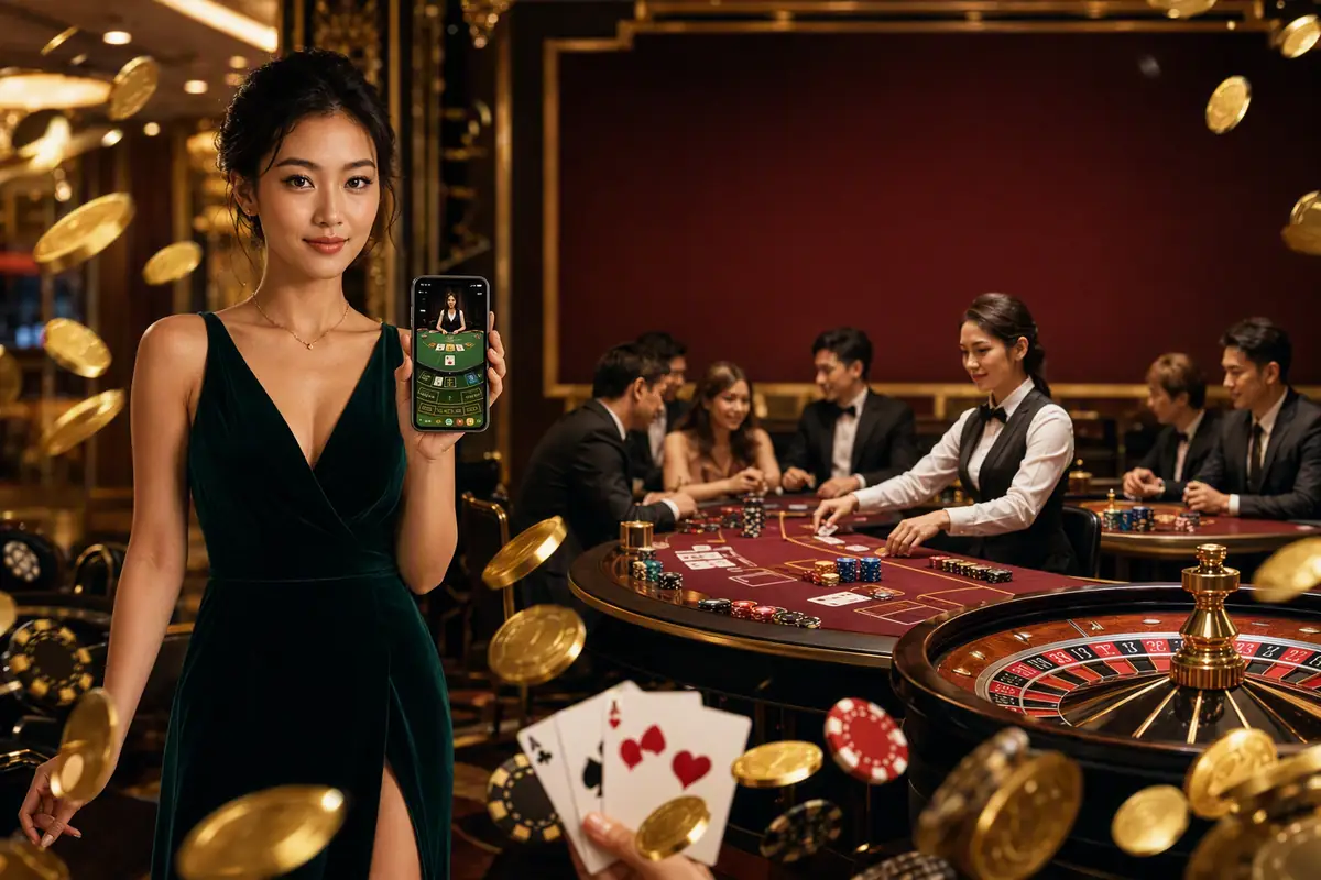 m168 Live Dealer Blackjack စားပွဲ